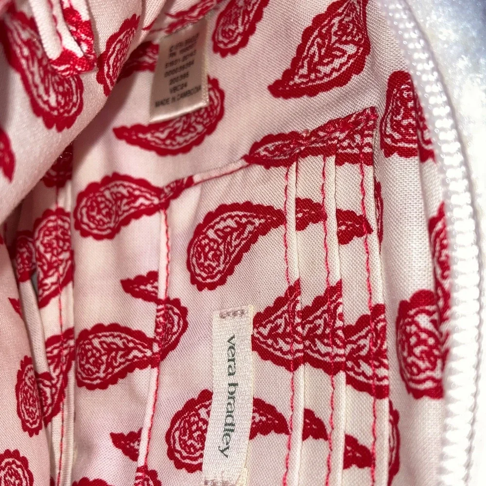 Vera‎ Bradley Women's Antique White Fleece Woodward Small Belt Bag